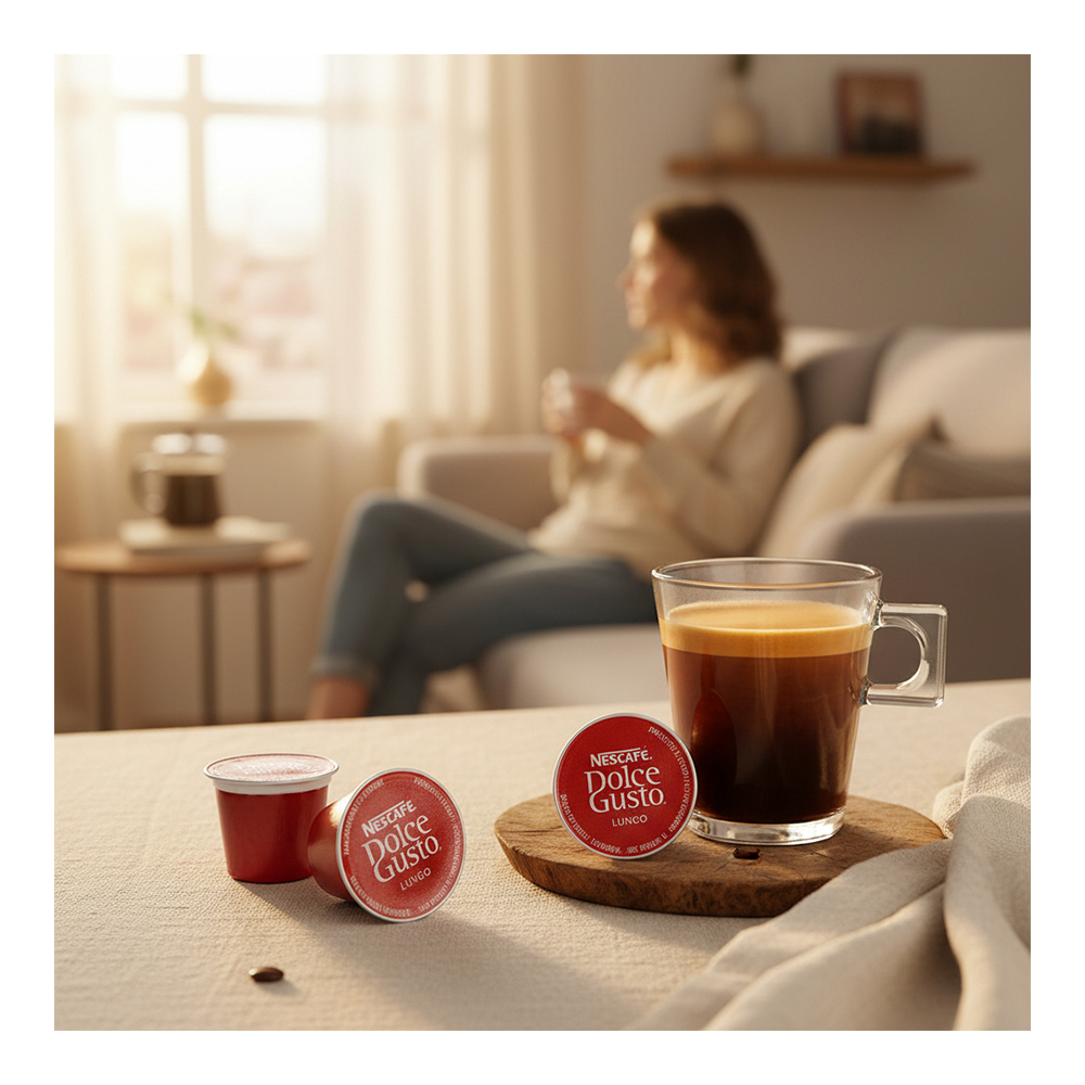 Cafea Capsule Nescafe CAFFELUNGO gr photo 6
