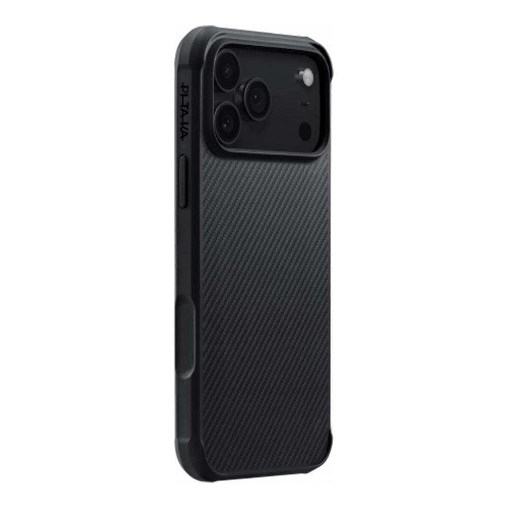Чехол Pitaka Case for iPhone 17 Pro, Black/Grey (KI1701MGP) photo 1 Чехол Pitaka Case for iPhone 17 Pro, Black/Grey (KI1701MGP) photo 1