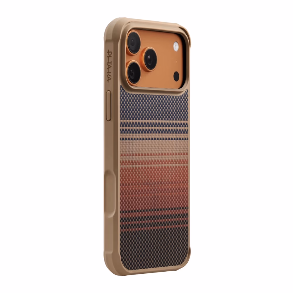 Чехол Pitaka Case for iPhone 17 Pro, Sunset (KI1702MGP)