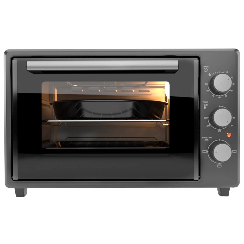 Cuptor electric Ferre 48300GR, 48 l, 700 W, Argintiu
