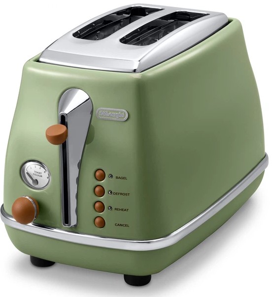 Тостер Delonghi Icona Vintage CTOV 2103.GR photo 2