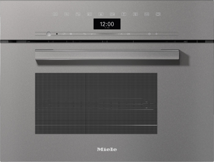 Cuptor cu aburi si microunde incorporabil Miele DGM7440GGR / l. / / Inox photo 1 Cuptor cu aburi si microunde incorporabil Miele DGM7440GGR / l. / / Inox photo 1