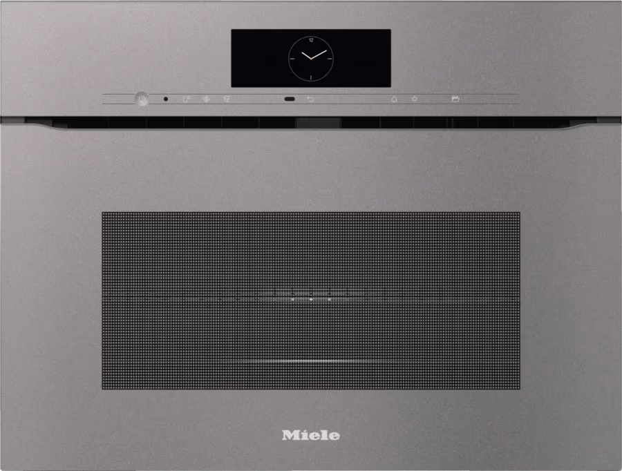 Cuptor electric cu microunde incorp. Miele H7840BM Graphite grey, 38 l, A+ 