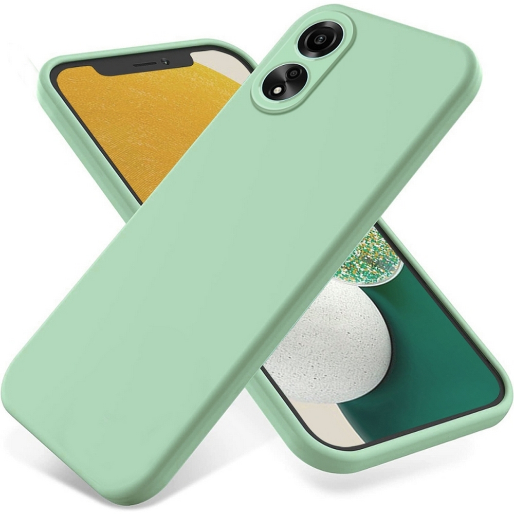 Husa Pentru smartphone Helmet Liquid Silicone Oppo A78 4G Verde photo 1 Husa Pentru smartphone Helmet Liquid Silicone Oppo A78 4G Verde photo 1