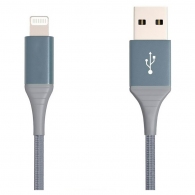 Cablu USB-A - Lightning Helmet HMTCUL20WNYSEGR thumbnav 1
