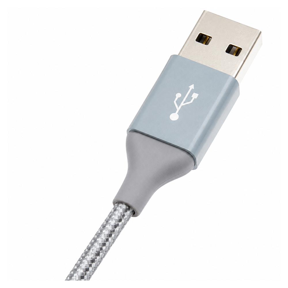 Cablu USB-A - USB Type-C Helmet HMTCUT20WNYSEGR 1.5 /1.5m /Sur photo 4
