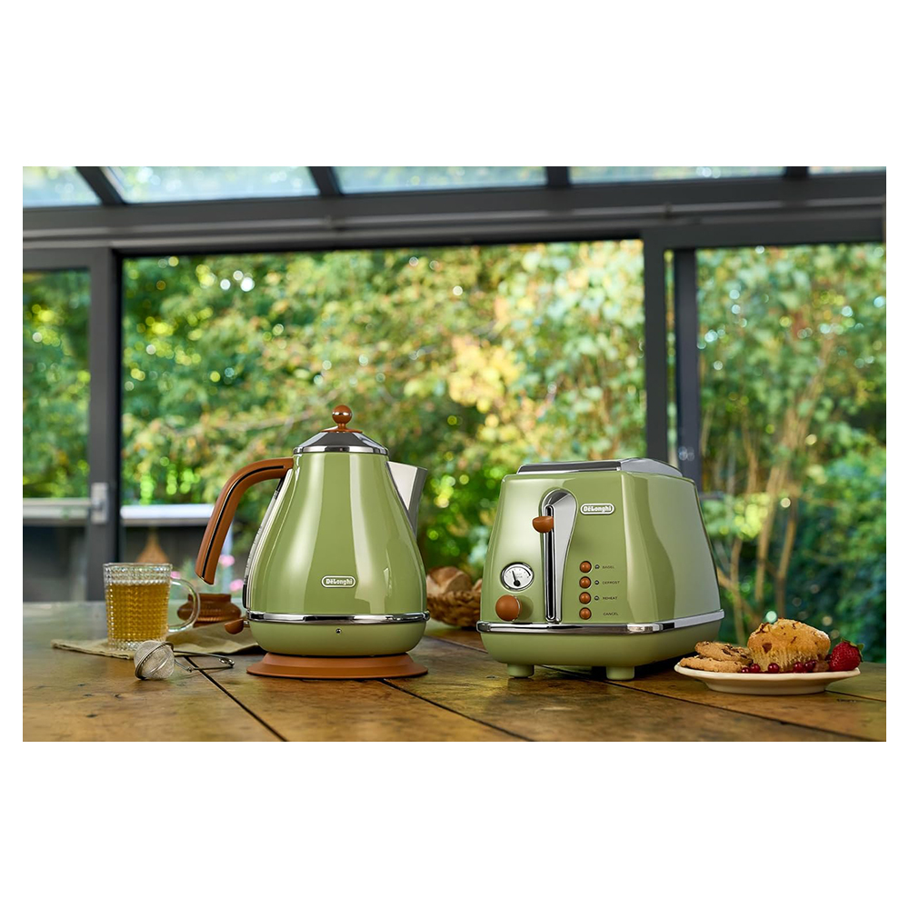 Чайник электрический Delonghi Icona Vintage KBOV 2001.GR photo 7