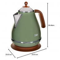 Чайник электрический Delonghi Icona Vintage KBOV 2001.GR thumbnav 6