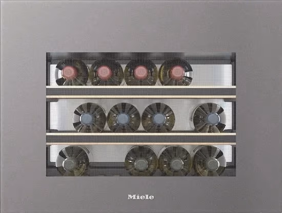Винный холодильник Miele KWT7112IGGRGR, 18 бутылок бутылок, 45.5 см, A++, Графит