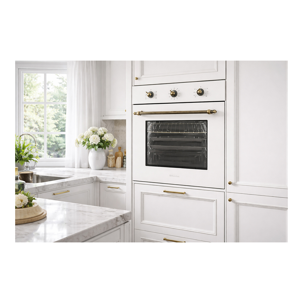 Cuptor electric Eurolux OVEM603MBGR / 75 l. / A / Bej photo 6