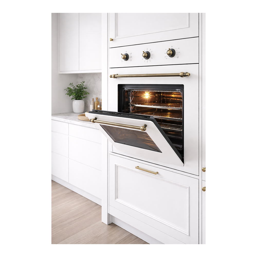 Cuptor electric Eurolux OVEM603MBGR / 75 l. / A / Bej photo 7