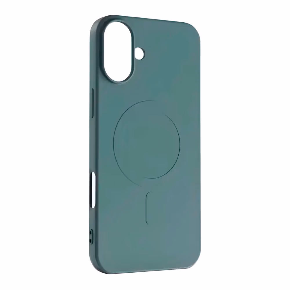 Чехол WOO Liquid Silicone Magsafe iPhone 16 Green
