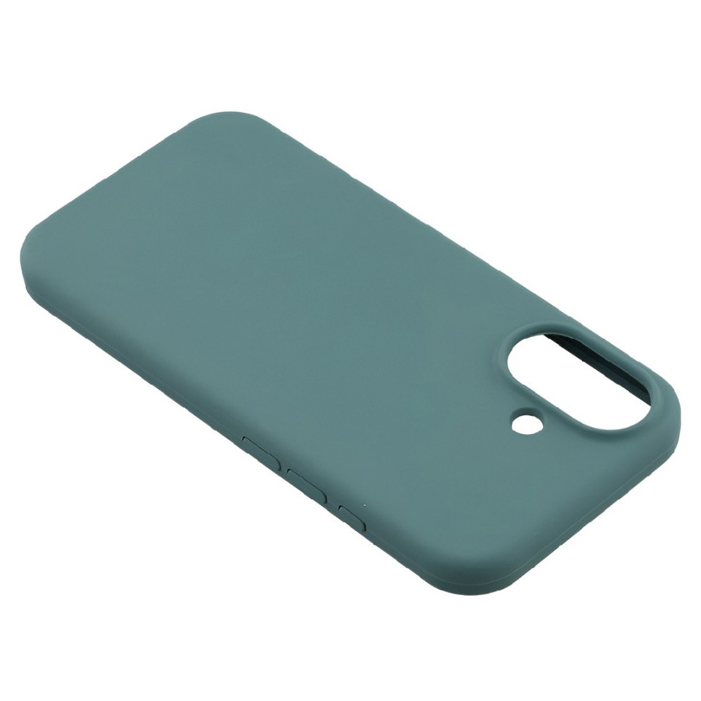 Чехол WOO Liquid Silicone iPhone 17, Green photo 3
