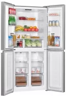 Frigider Side-by-Side Beko GNO4031GS, 421 l, 180 cm, E, Grafit