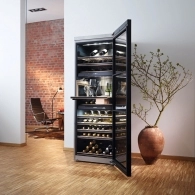 Винный холодильник Miele KWT6834SGS, 178 бутылок, 192 см, A, Нержавеющая сталь