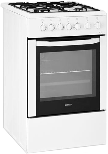 Plita de gaz Beko CSS52110GW / 4 arzatoare / 50 cm / Alb photo 1 Plita de gaz Beko CSS52110GW / 4 arzatoare / 50 cm / Alb photo 1