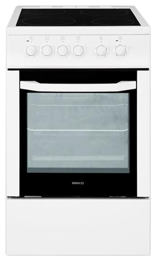 Электрическая плита Beko CSS57000GW / 4 конфорок / Стеклокерамика photo 1 Электрическая плита Beko CSS57000GW / 4 конфорок / Стеклокерамика photo 1