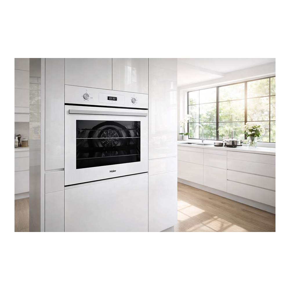 Cuptor electric incorporabil Haier HODP08TGW / 70 l. / A+ / Alb photo 7
