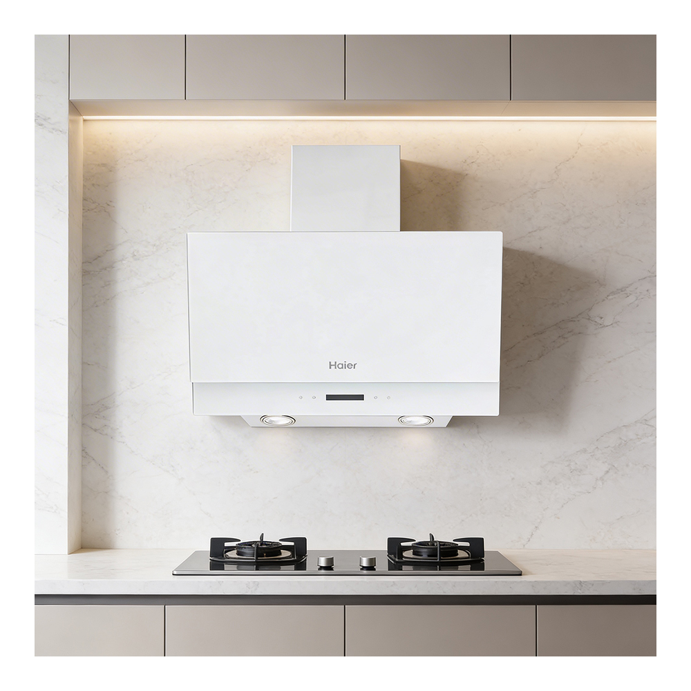 Вытяжка Haier HVXW672GW / Наклонная / До 18 кв.м / Белый photo 6