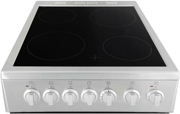 Электрическая плита Beko CSS57100GX / 4 конфорок / Стеклокерамика photo 2