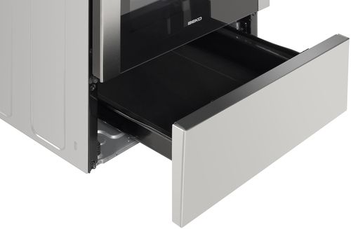 Электрическая плита Beko CSS57100GX / 4 конфорок / Стеклокерамика photo 4
