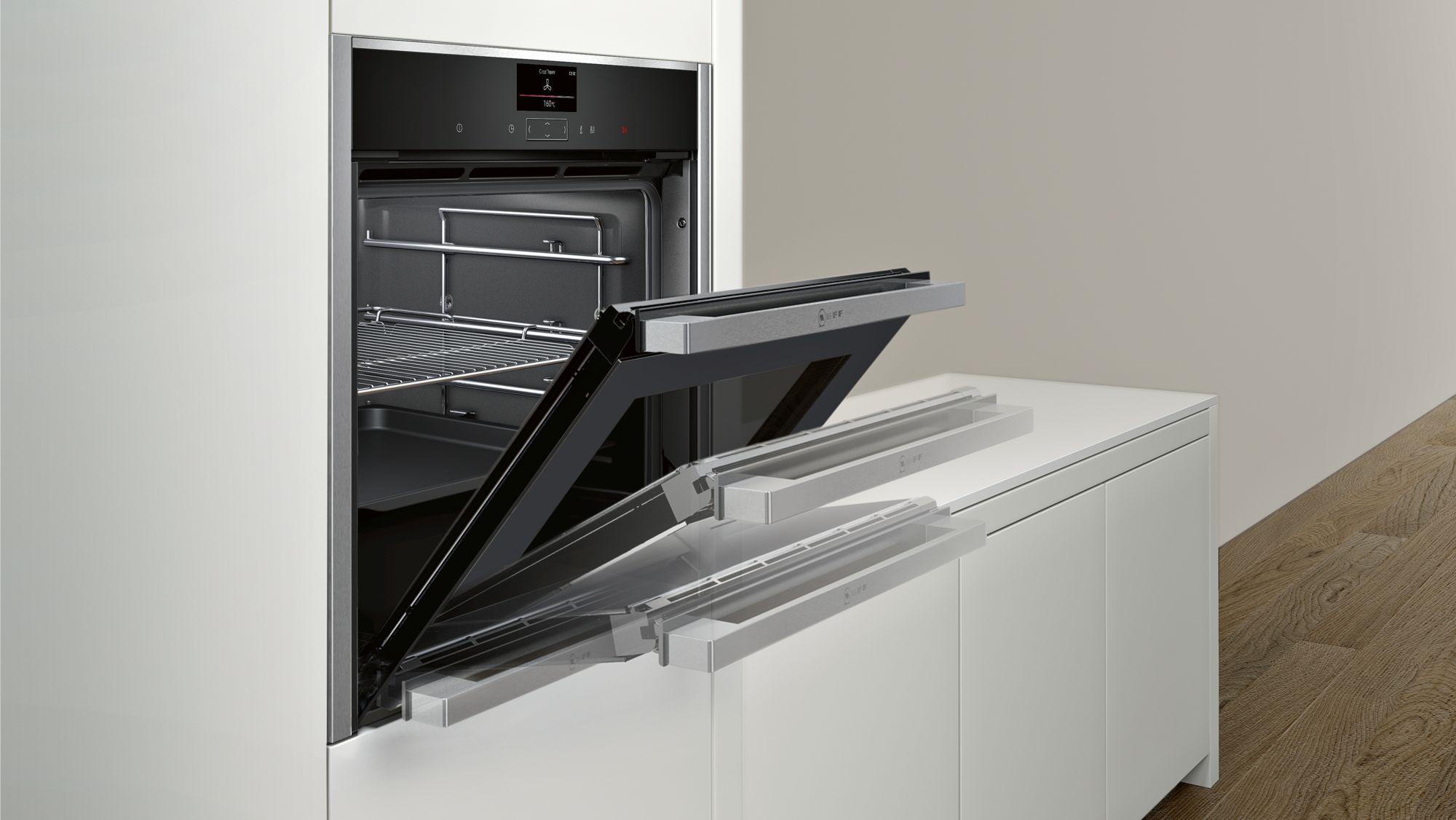 Встраиваемый духовой шкаф Neff B47CS34H0 /  photo 4