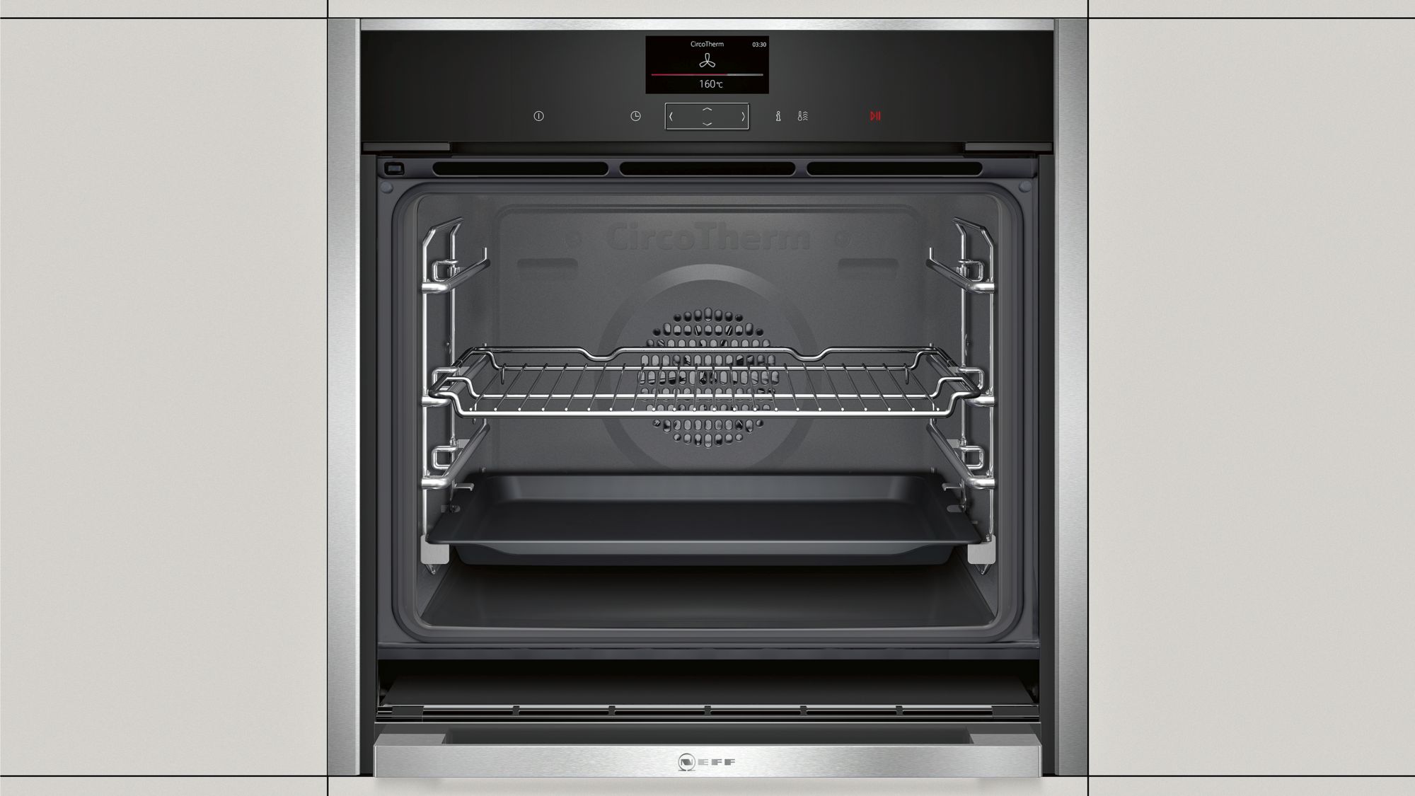 Встраиваемый духовой шкаф Neff B47CS34H0 /  photo 5