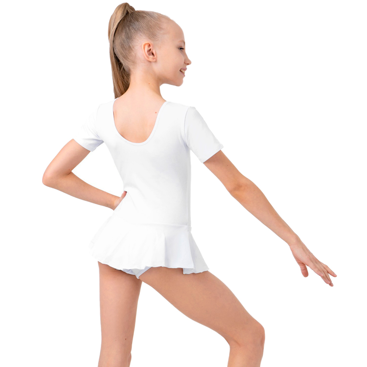 Купальник гимнастический Grace Dance Leotard / 28 / Белый photo 4