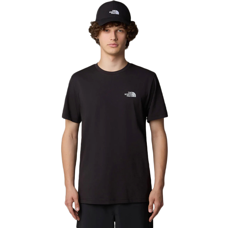 Tricou bărbătesc The North Face M SS REFLECTIVE BOX NSE TEE S Negru photo 1
