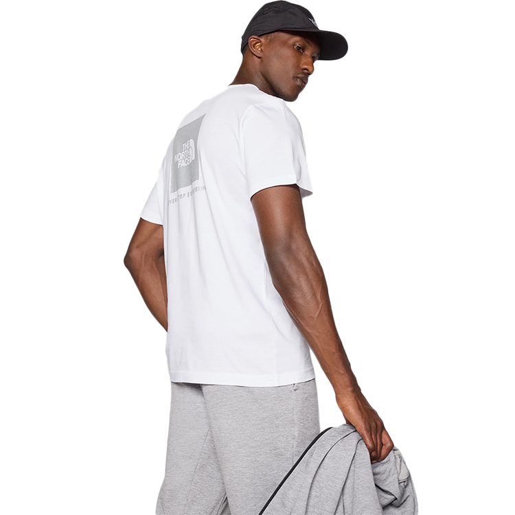 Футболка мужская The North Face M SS REFLECTIVE BOX NSE TEE XXL Белый photo 3