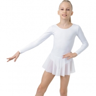 Costum pentru gimnastica cu fusta maneca lunga Grace Dance Gymnastic leotard thumbnav