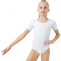 Costum p/u gimnastica maneca scurta Grace Dance Gymnastic leotard short sleeve thumbnav