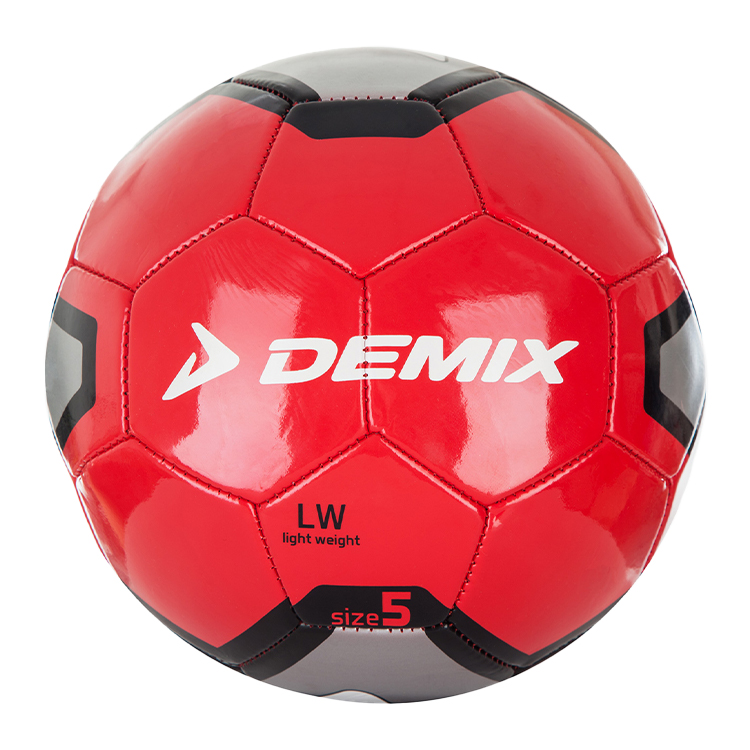 Мяч футбольный Demix DF150DMX / 5 размер / Красный photo 2
