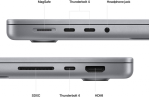 Ноутбук Apple 14 2023, M2 Pro, 16 ГБ ГБ, Mac OS Ventura, Серебристый thumbnav 5