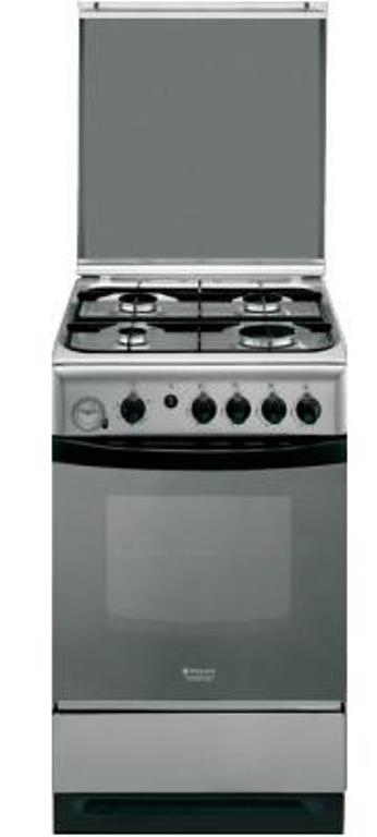 Газовая плита Hotpoint-Ariston C34 SG3XR/HA / 4 конфорок / 50 см / Нержавеющая сталь photo 1 Газовая плита Hotpoint-Ariston C34 SG3XR/HA / 4 конфорок / 50 см / Нержавеющая сталь photo 1
