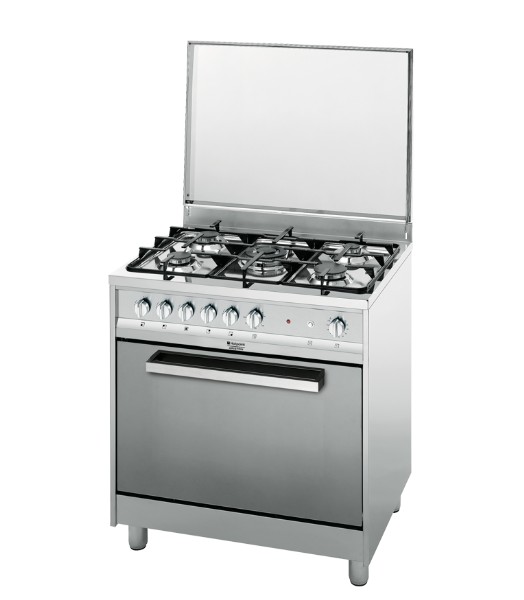 Plita de gaz Ariston CP87SG1/HA / 5 arzatoare / 80 cm / Inox photo 1 Plita de gaz Ariston CP87SG1/HA / 5 arzatoare / 80 cm / Inox photo 1