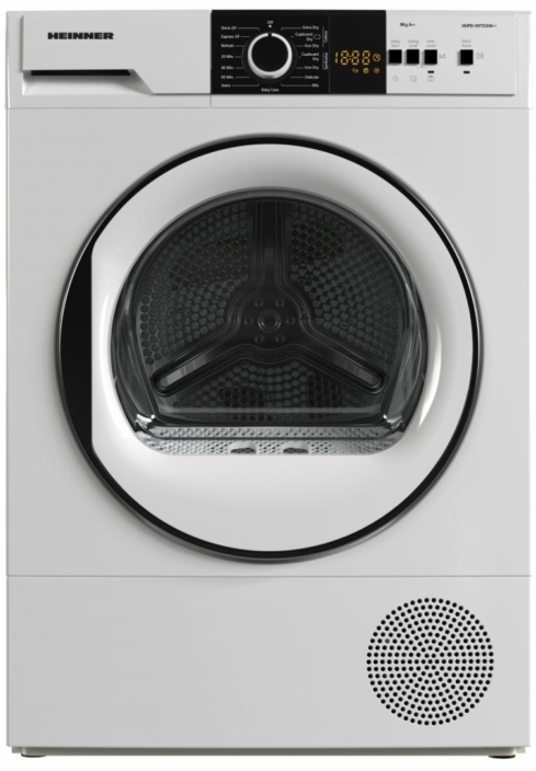 Сушильная машина Heinner HHPDV9T1CHA / 9 кг / A++ / Белый photo 1