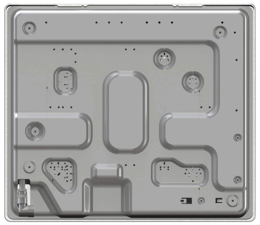 Встраиваемая  газовая панель Gorenje GW641XHF, 4 конфорок, Нерж.сталь