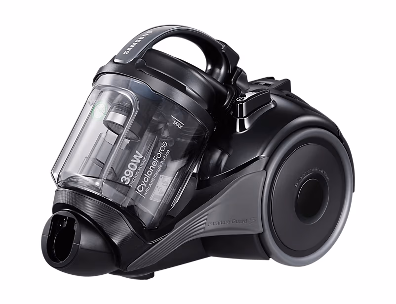 Aspirator cu container Samsung VC15K4170HG, 1500 W, 86 dB, Negru 