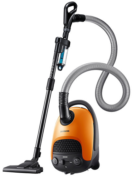 Aspirator cu sac Samsung VC20F30WDHL / 2000W / Portocaliu photo 2