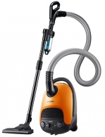 Aspirator cu sac Samsung VC20F30WDHL, 2000 W, 83 dB, Portocaliu thumbnav 2