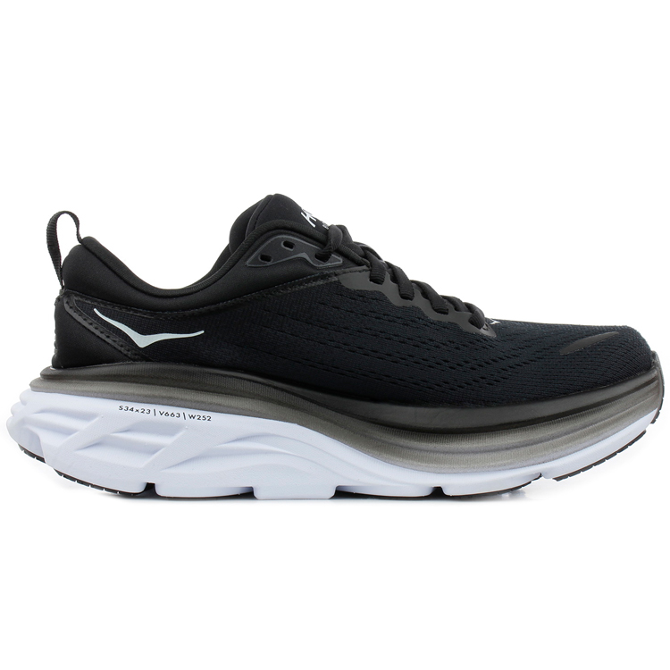 Кроссовки Hoka Bondi 8 / Женский / 39.5 / Черный/Белый photo 2