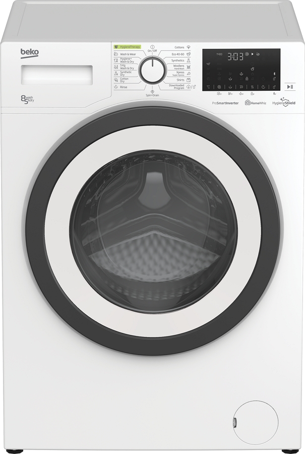 Masina de spalat/uscat Beko HTV8736XSHT 8 kg /1400 rot/min /D /Alb photo 1
