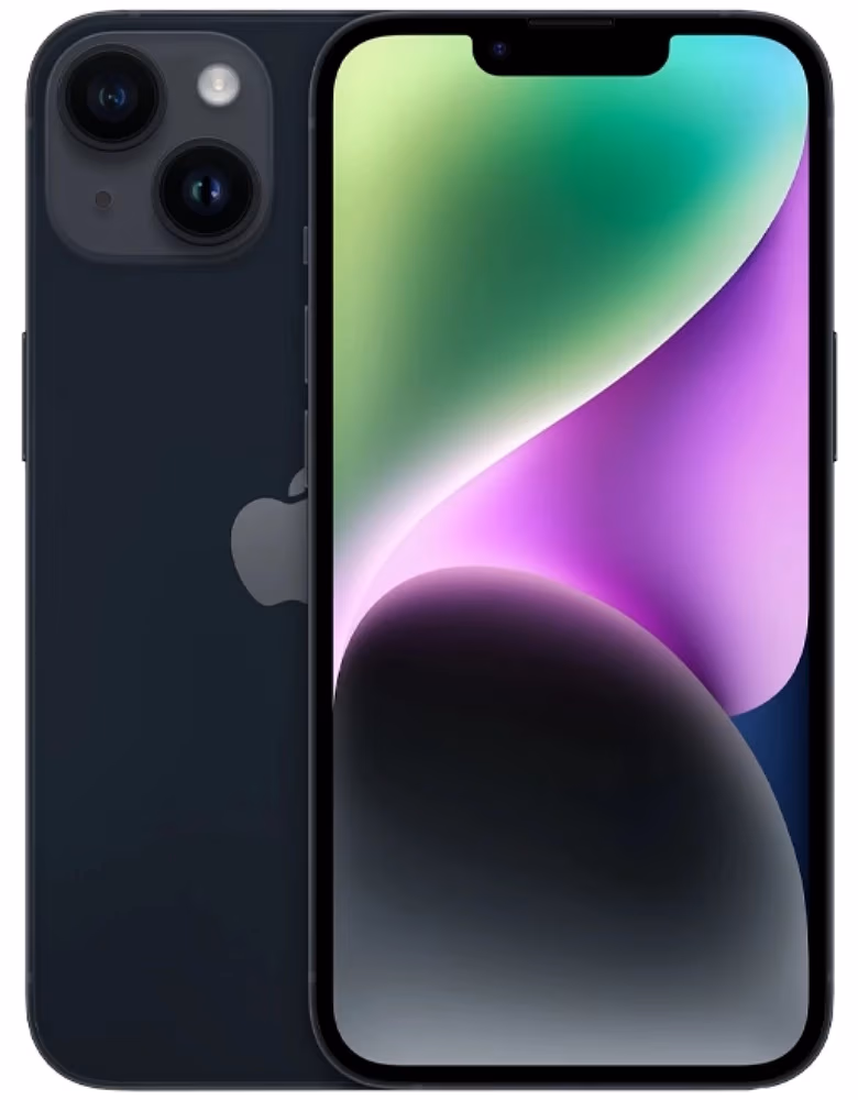 Smartphone Apple iPhone 14 256GB Midnight 