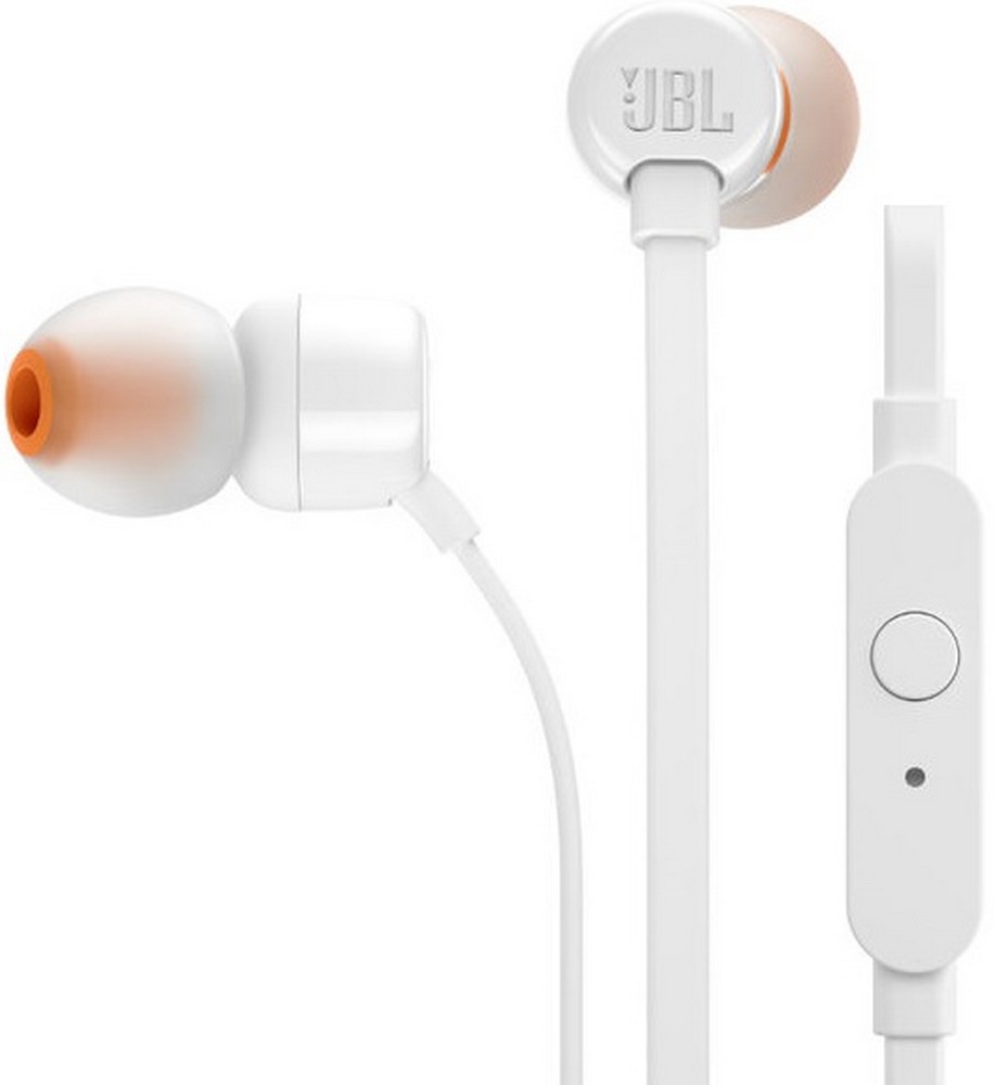 Наушники JBL Tune 110 Белый Проводные / Дом и Офис / Белый photo 1 Наушники JBL Tune 110 Белый Проводные / Дом и Офис / Белый photo 1