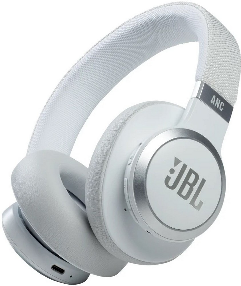Căști JBL Live 660NC Alb Fara fir / Home and Office / Alb photo 1