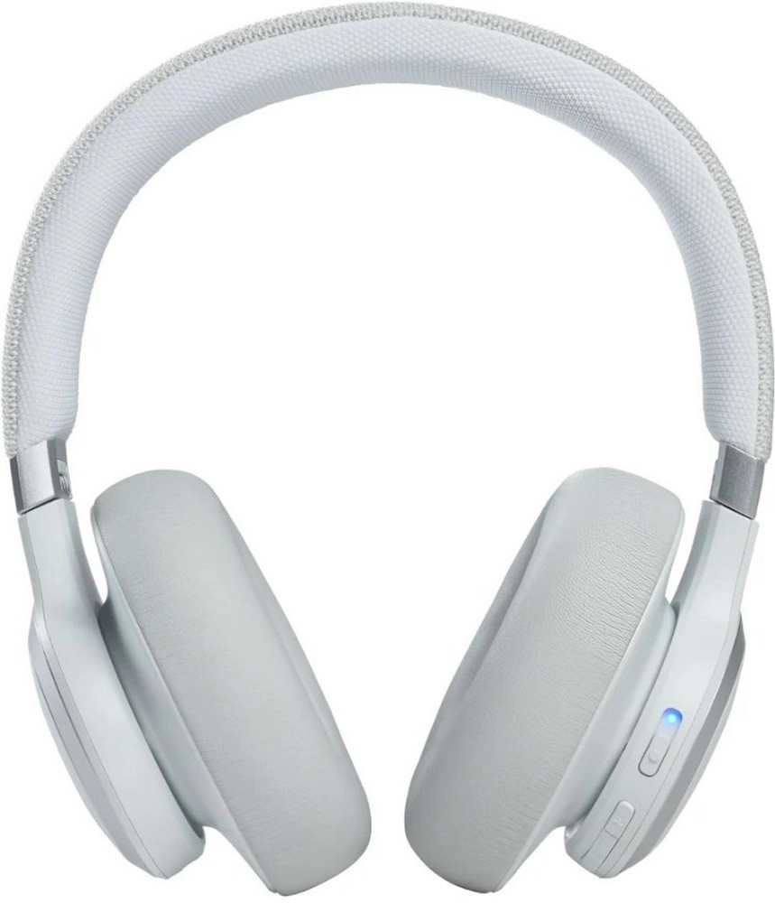 Casti fara fir JBL LIVE 660 NC WHITE BLUETOOTH