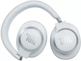 Casti fara fir JBL LIVE 660 NC WHITE BLUETOOTH