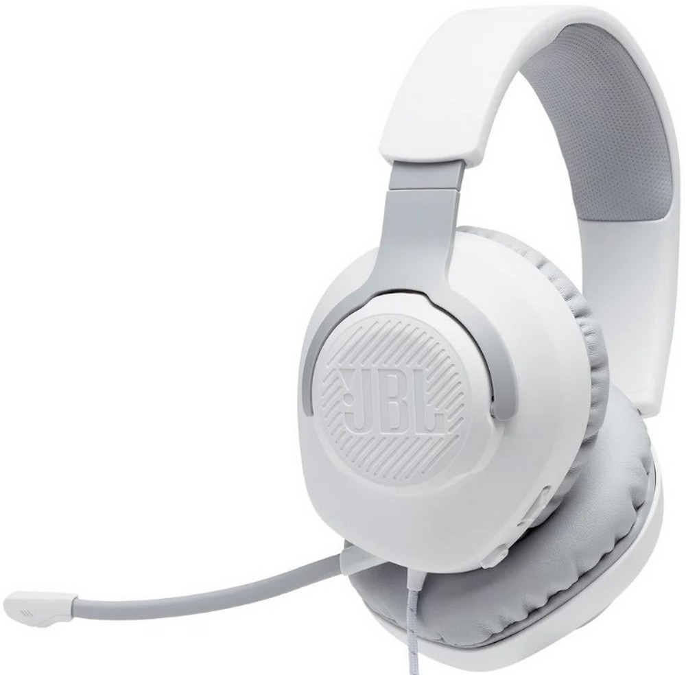 Наушники JBL Quantum 100 Белый Проводные / Игровой / Белый photo 2