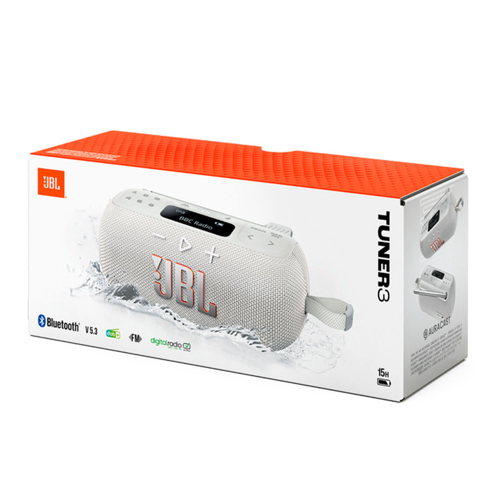 Портативная колонка JBL Tuner 3 White photo 7